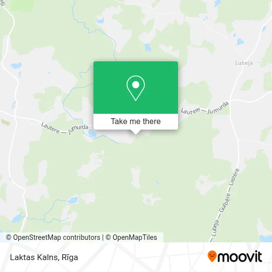 Laktas Kalns map