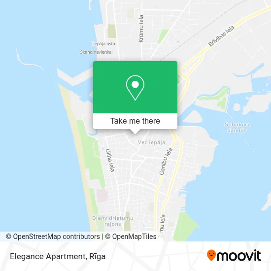 Elegance Apartment map