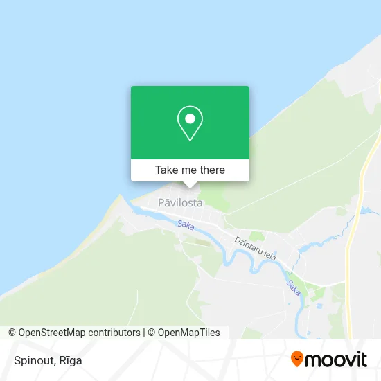 Spinout map