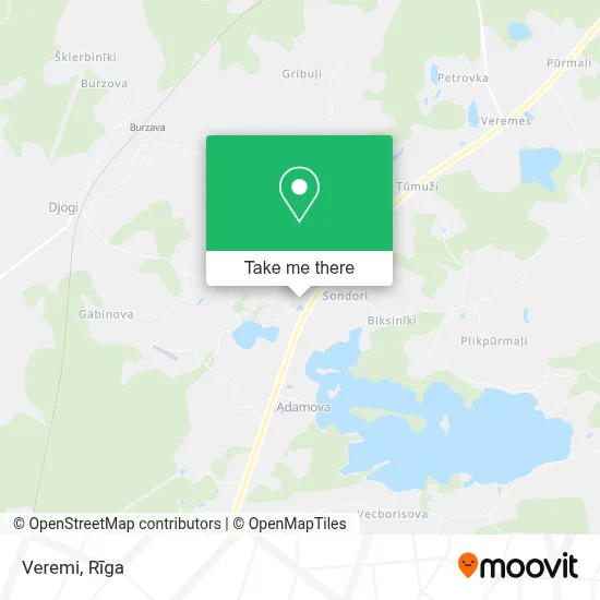 Veremi map