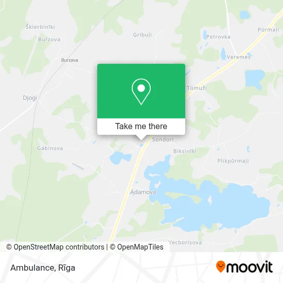 Ambulance map