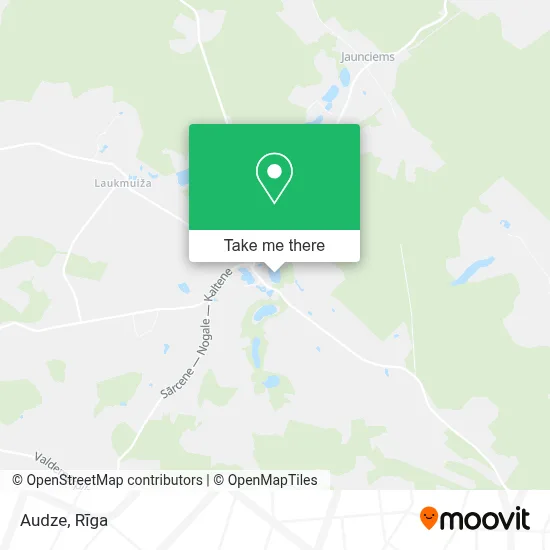 Audze map