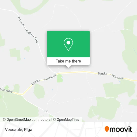 Vecsaule map