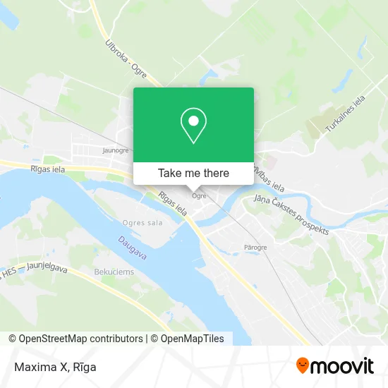 Maxima X map