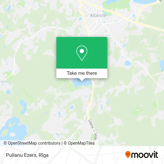 Pullanu Ezers map