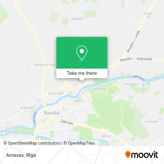 Ainavas map