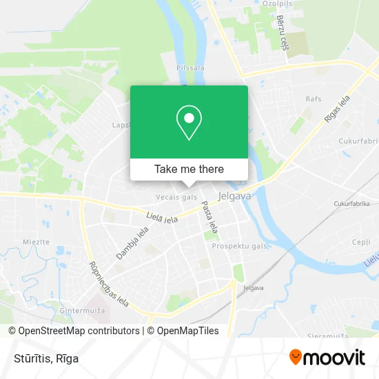 Stūrītis map