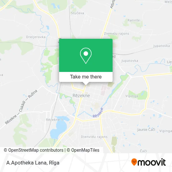 A.Apotheka Lana map