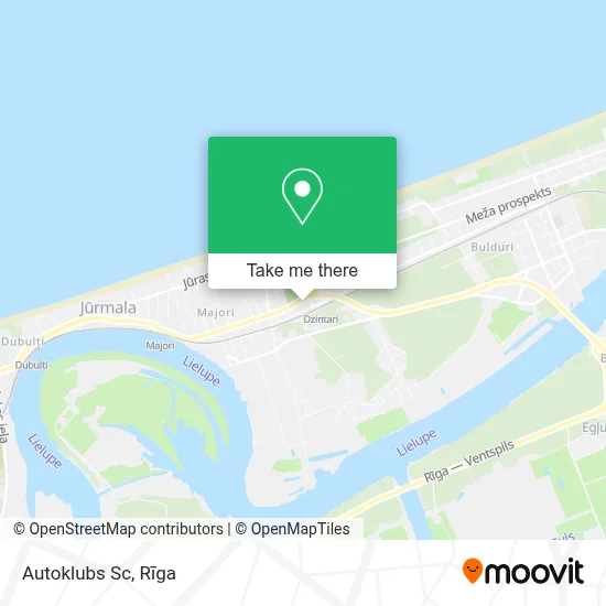 Autoklubs Sc map