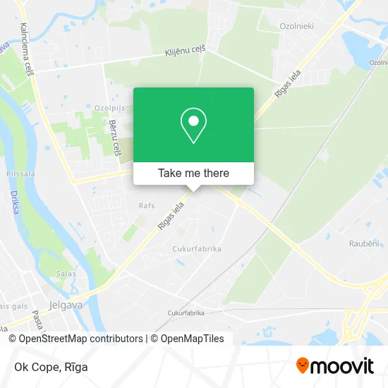 Ok Cope map