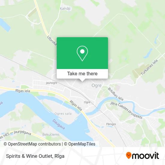Spirits & Wine Outlet map