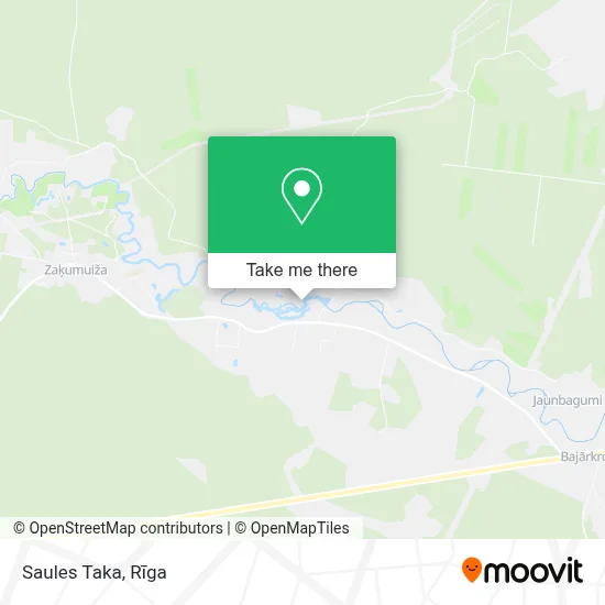 Saules Taka map