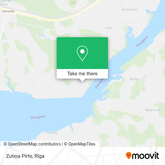 Zutiņa Pirts map