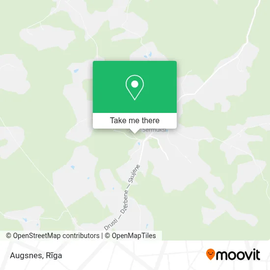 Augsnes map