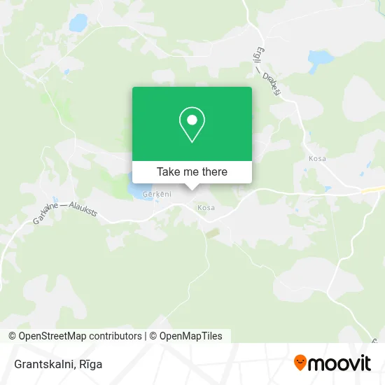 Grantskalni map