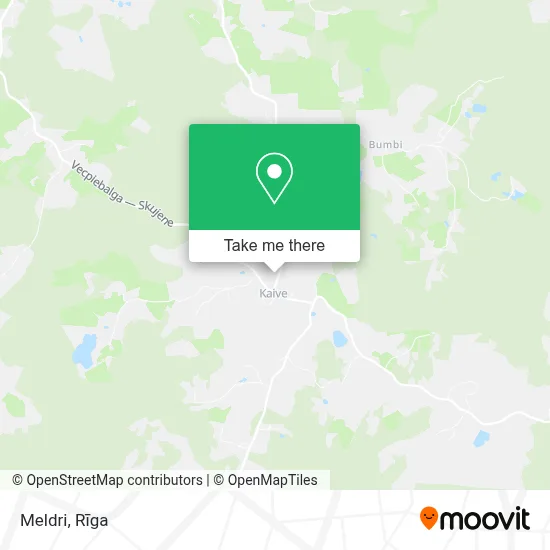 Meldri map