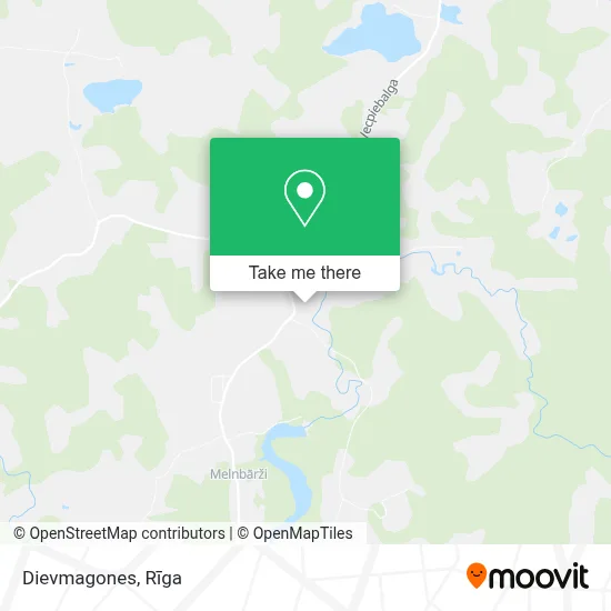 Dievmagones map