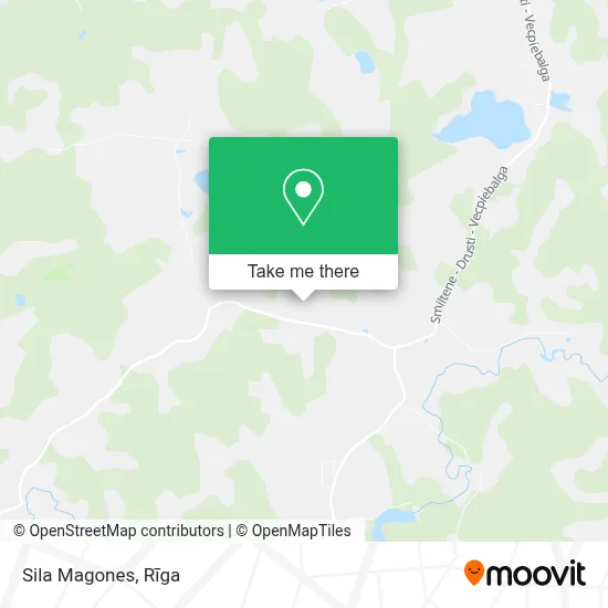 Sila Magones map