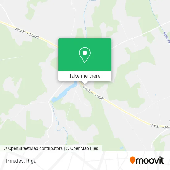 Priedes map