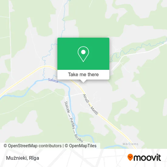 Mužnieki map