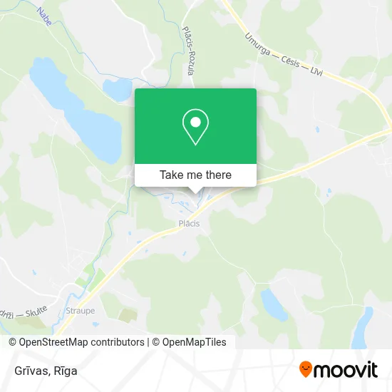Grīvas map
