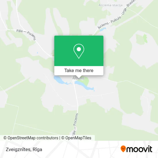 Zveigznītes map