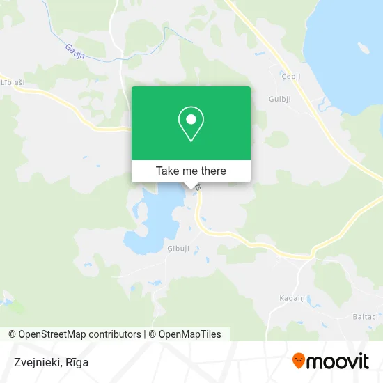 Zvejnieki map