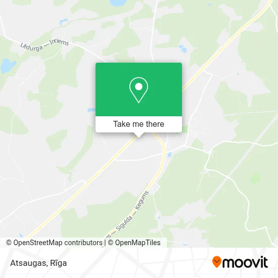 Atsaugas map