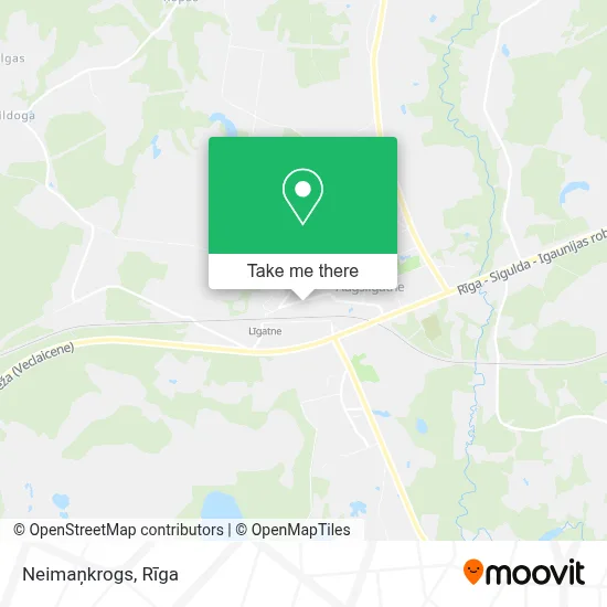 Neimaņkrogs map