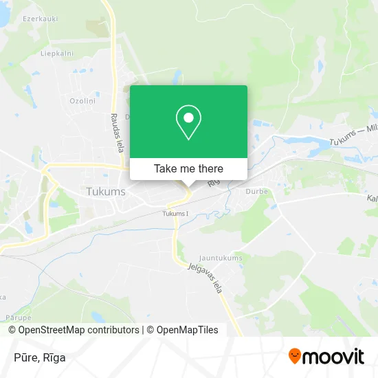 Pūre map