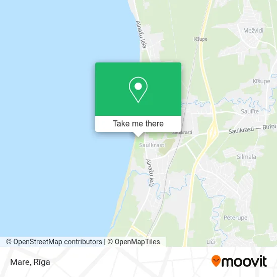 Mare map