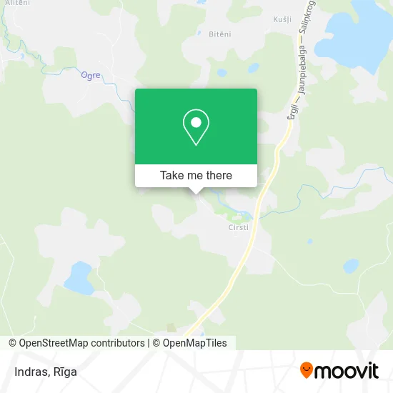 Indras map