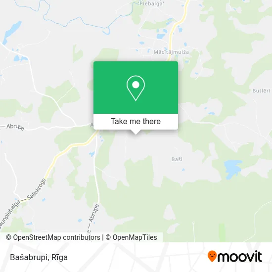 Bašabrupi map