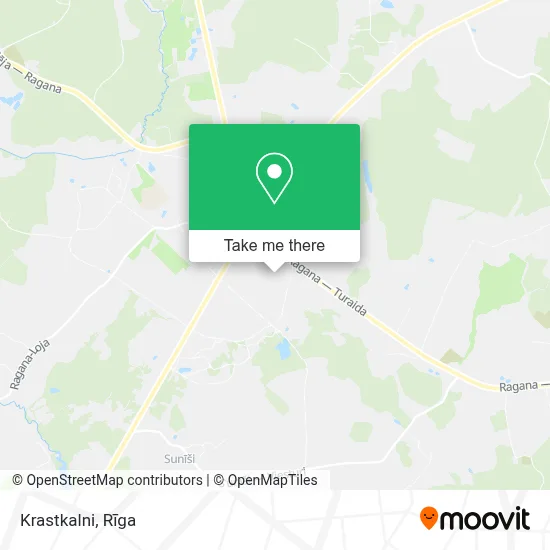 Krastkalni map