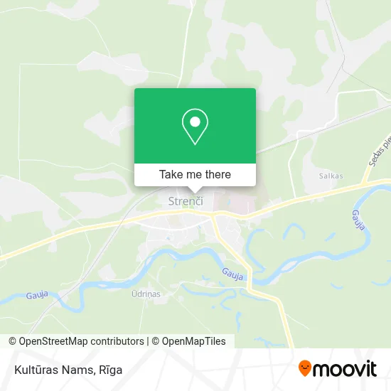 Kultūras Nams map