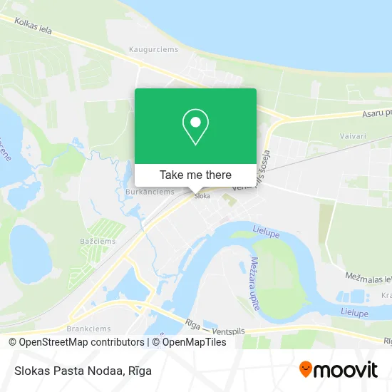 Slokas Pasta Nodaa map