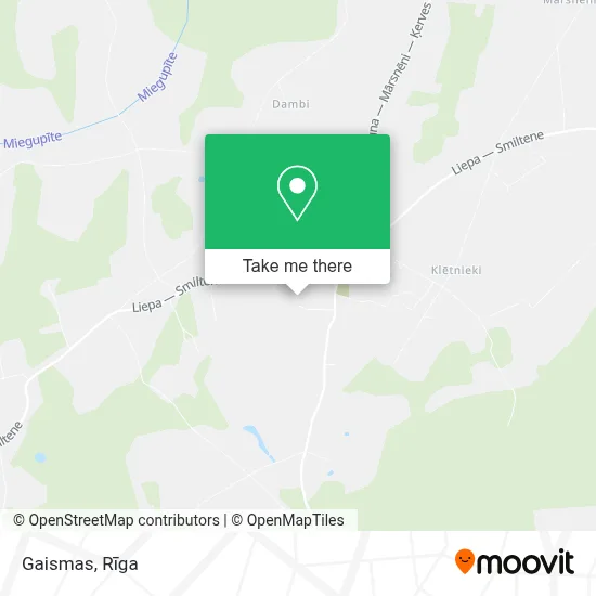 Gaismas map