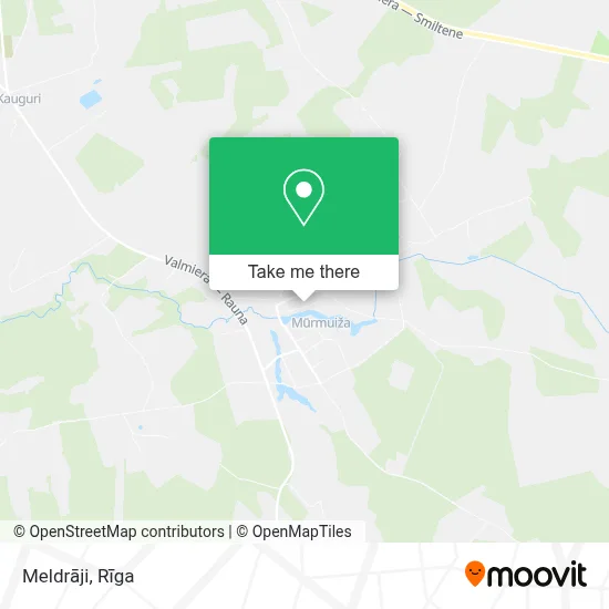 Meldrāji map