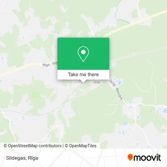 Sildegas map