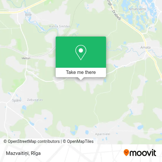 Mazvaitiņi map
