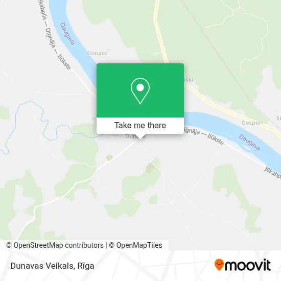 Dunavas Veikals map