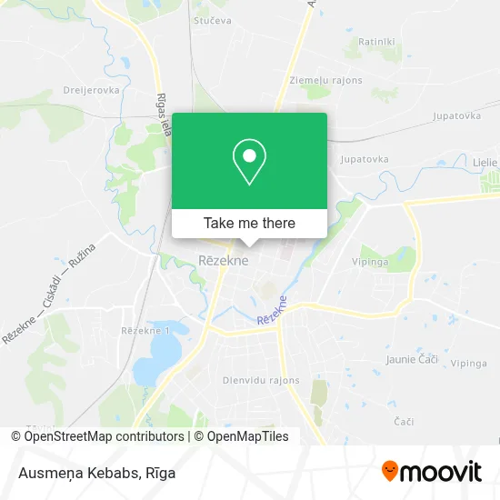 Ausmeņa Kebabs map