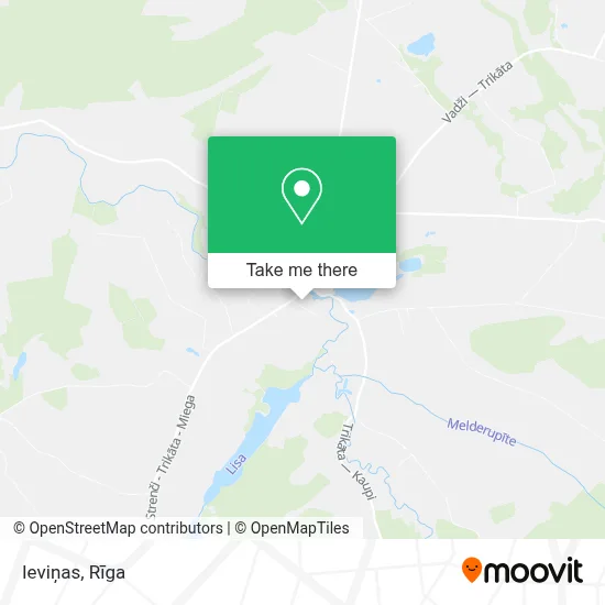 Ieviņas map