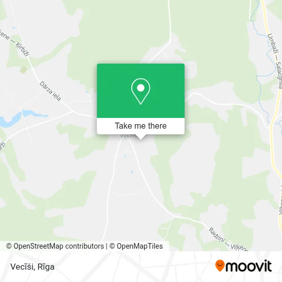 Vecīši map