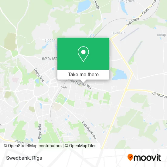 Swedbank map