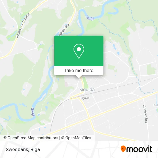 Swedbank map