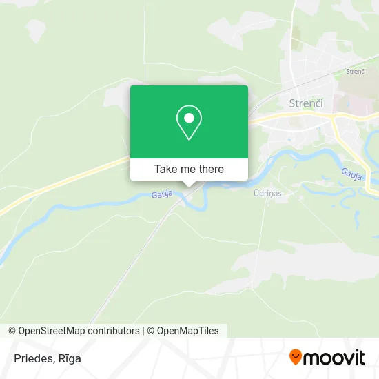 Priedes map