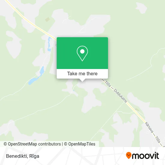 Benedikti map