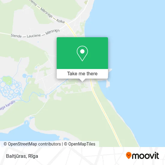 Baltjūras map