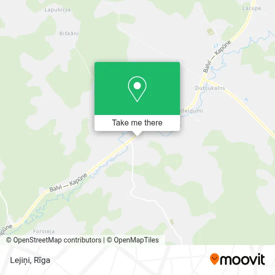 Lejiņi map